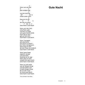 Produktbild des Artikels Gute Nacht (Noten - Download)