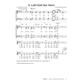 Produktbild des Artikels Lobt Gott den Herrn (Noten - Download)