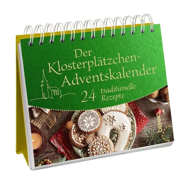 Produktbild des Artikels Der Klosterplätzchen-Adventskalender (Kalender - Spiralbindung)