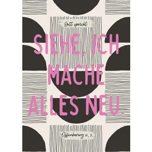 Produktbild des Artikels Jahreslosung 2026 - Poster A4 "modern" ()