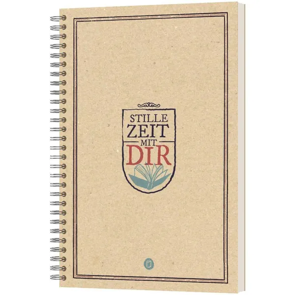 Produktbild des Artikels Stille Zeit mit Dir - Notizbuch (Wappen) (Schreibwaren - Spiralbindung)