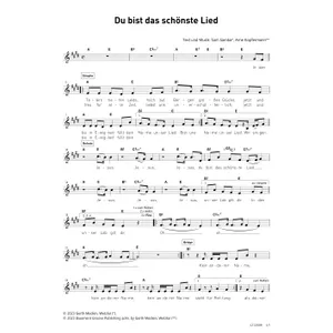 Produktbild des Artikels Du bist das schönste Lied (Noten - Download)