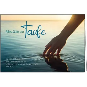 Produktbild des Artikels Faltkarte: Alles Gute zur Taufe (Schreibwaren)