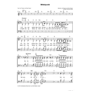 Produktbild des Artikels Mittelpunkt (Noten - Download)