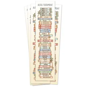 Produktbild des Artikels Lesezeichen "Bücher der Bibel" - 10 Stk. (Schreibwaren)