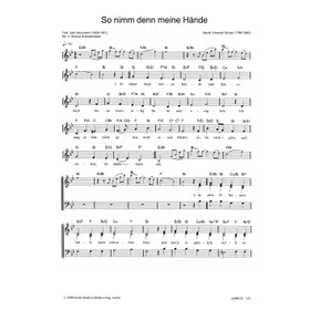 Produktbild des Artikels So nimm denn meine Hände (Noten - Download)