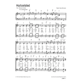 Produktbild des Artikels Hochzeitslied (Noten - Download)