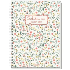 Produktbild des Artikels Memo Block A6: Schön, dass es dich gibt! (Schreibwaren - Spiralbindung)