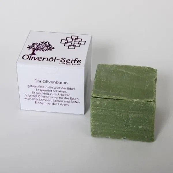 Produktbild des Artikels Olivenölseife mit Lorbeer (Kosmetik)