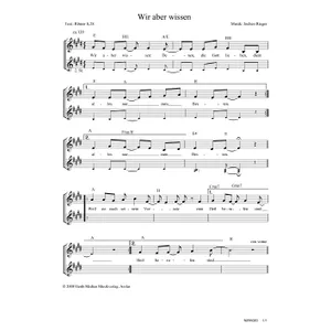 Produktbild des Artikels Wir aber wissen (Noten - Download)