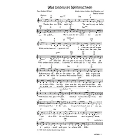 Produktbild des Artikels Was bedeutet Weihnachten (Noten - Download)