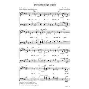 Produktbild des Artikels Der Allmächtige regiert (Noten - Download)