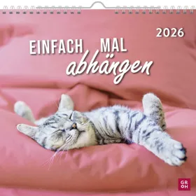 Produktbild des Artikels Einfach mal abhängen 2026 - Wandkalender (Kalender - Spiralbindung)