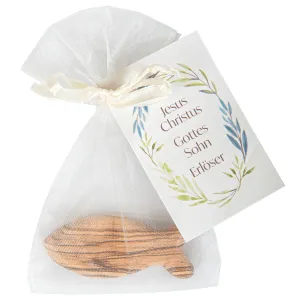 Produktbild des Artikels Handschmeichler "Fisch" - Olivenholz ()