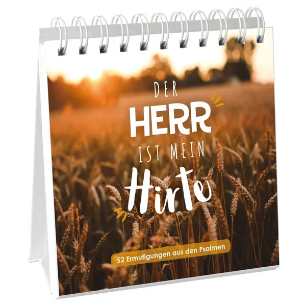 Produktbild des Artikels Der Herr ist mein Hirte - Aufstellbuch (Buch - Spiralbindung)