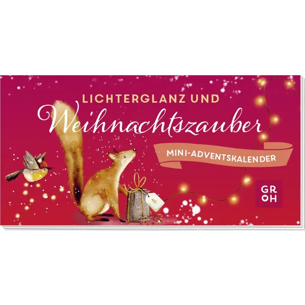 Produktbild des Artikels Lichterglanz und Weihnachtszauber - Mini-Adventskalender (Kalender)
