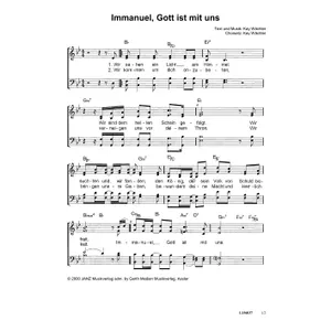 Produktbild des Artikels Immanuel, Gott ist mit uns (Noten - Download)