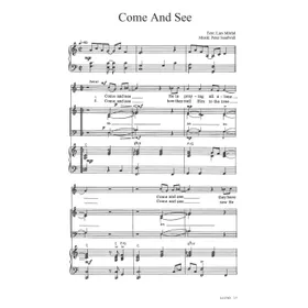 Produktbild des Artikels Come And See (Noten - Download)