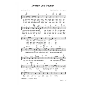 Produktbild des Artikels Zweifeln und Staunen (Noten - Download)