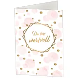 Stimmungsbild zu Tasse "Du bist wertvoll" (Gold-Edition)