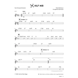 Produktbild des Artikels Hilf mir (Bandsheet) (Noten - Download)