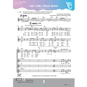 Produktbild des Artikels Lege deine Sorgen nieder (Noten - Download)