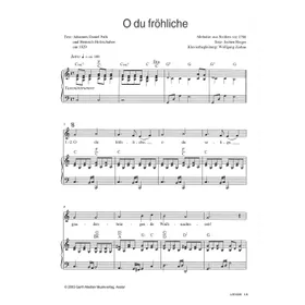 Produktbild des Artikels O du fröhliche (Noten - Download)