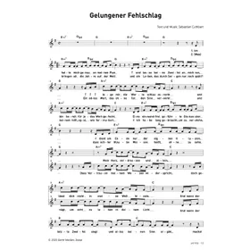 Produktbild des Artikels Gelungener Fehlschlag (Noten - Download)