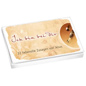 Produktbild des Artikels Ich bin bei dir - Textkarten (Schreibwaren - Kartoniert)