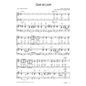 Produktbild des Artikels Gott ist Licht (Noten - Download)