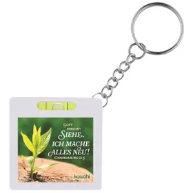 Produktbild des Artikels Jahreslosung 2026 - Schlüsselanhänger mit Maßband ()