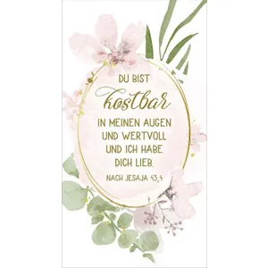 Produktbild des Artikels Metallschild - Du bist kostbar ()