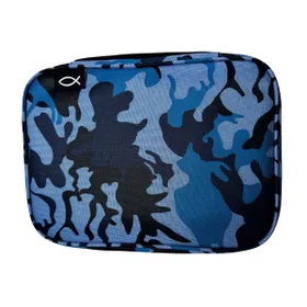 Produktbild des Artikels Bibeltasche XL "Ichthys" - blau ()