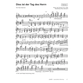 Produktbild des Artikels Dies ist der Tag des Herrn (Violinen) (Noten - Download)