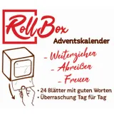 Stimmungsbild zu Adventskalender Roll-Box "Genussworte für den Advent"