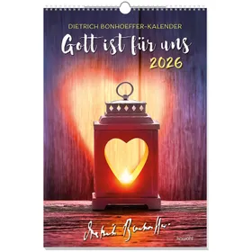 Produktbild des Artikels Gott ist für uns 2026 (Kalender - Spiralbindung)