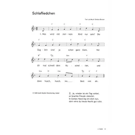 Produktbild des Artikels Schlafliedchen (Noten - Download)