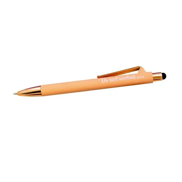 Produktbild des Artikels Kugelschreiber Soft mit Touch-Pen - rosa (Schreibwaren)