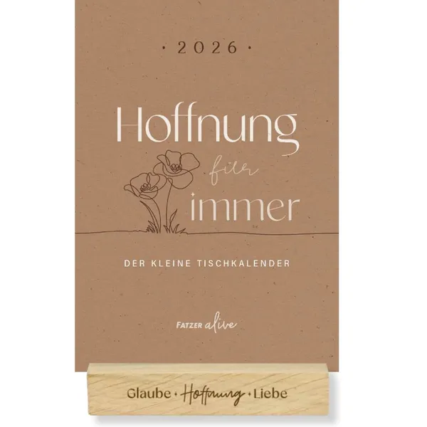 Produktbild des Artikels Hoffnung für immer 2026 - Tischkalender (Kalender)