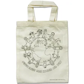 Produktbild des Artikels Baumwolltasche "Jesus liebt alle Kinder der Welt" ()
