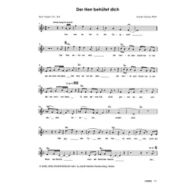 Produktbild des Artikels Der Herr behütet dich (Noten - Download)