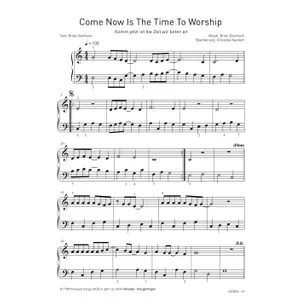 Produktbild des Artikels Komm, jetzt ist die Zeit wir beten an (Noten - Download)