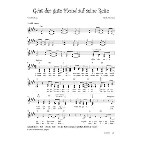Produktbild des Artikels Geht der gute Mond auf seine Reise (Noten - Download)