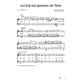 Produktbild des Artikels Und Gott wird abwischen alle Tränen (Noten - Download)