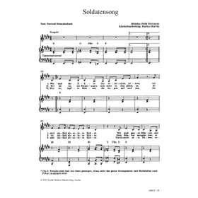Produktbild des Artikels Soldatensong (Noten - Download)