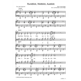 Produktbild des Artikels Rundblick, Weitblick, Ausblick (Noten - Download)