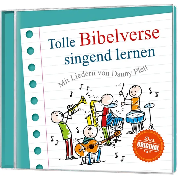 Produktbild des Artikels Tolle Bibelverse singend lernen (Audio - CD)