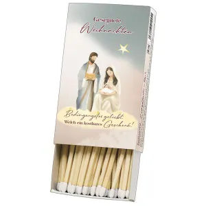 Produktbild des Artikels Zündholzbox - Gesegnete Weihnachten ()