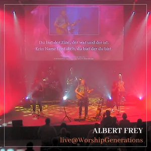 Produktbild des Artikels Albert Frey live@WorshipGenerations (MP3-Album - Download)