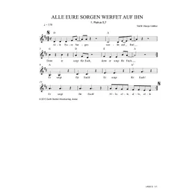 Produktbild des Artikels Alle eure Sorgen werfet auf ihn (Noten - Download)